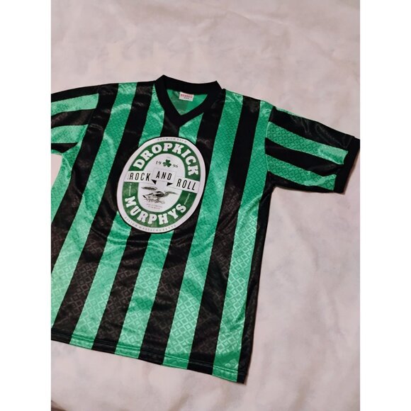RARE Vintage Dropkick Murphys Jersey Medium American Celtic Punk - Picture 1 of 8